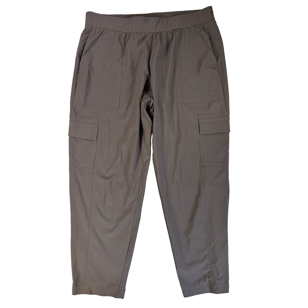 Ideology Cargo Pants Women's L Gray Utility Gorpcore Hiking Lightweight Workwear